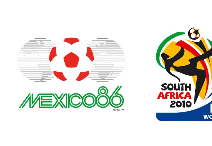 México compite contra Sudáfrica por el mejor logo de un Mundial