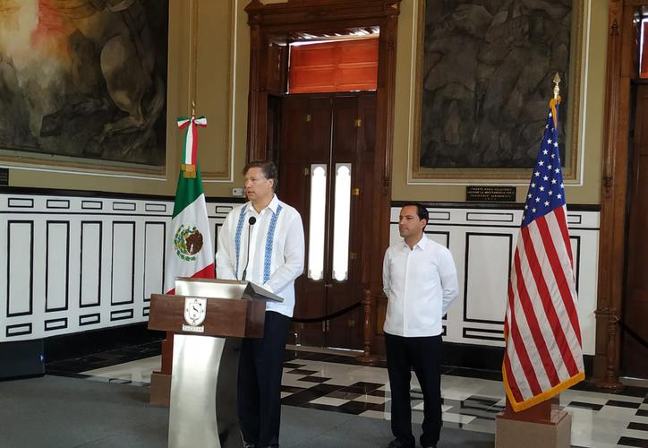 Embajador de Estados Unidos visita Yucatán