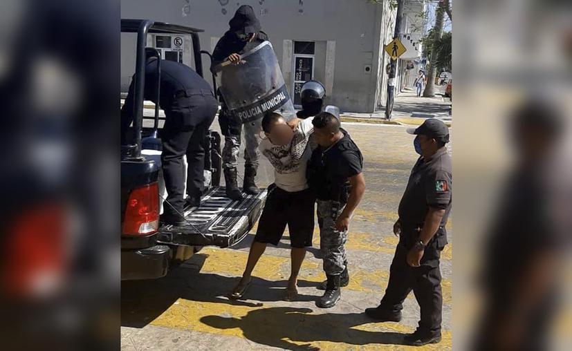 Detienen a dos hombres en Progreso por incitar a la violencia