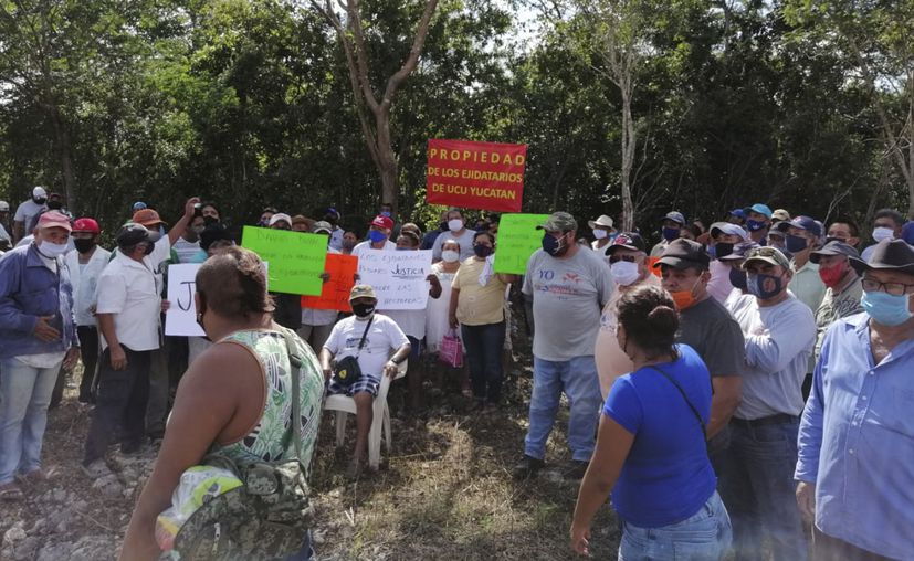 Yucatán: Ejidatarios de Ucú reclaman el pago de 39 mdp por la venta de 194 hectáreas