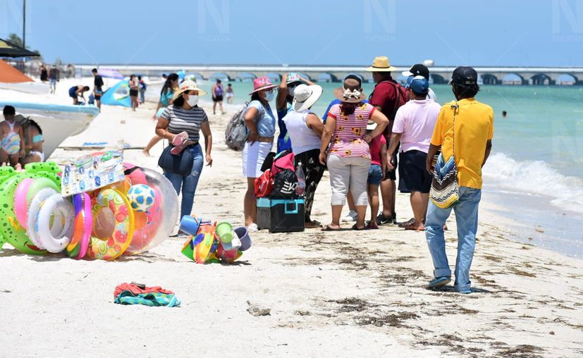 Solo por el uso del cubrebocas se sabe que hay pandemia en Yucatán