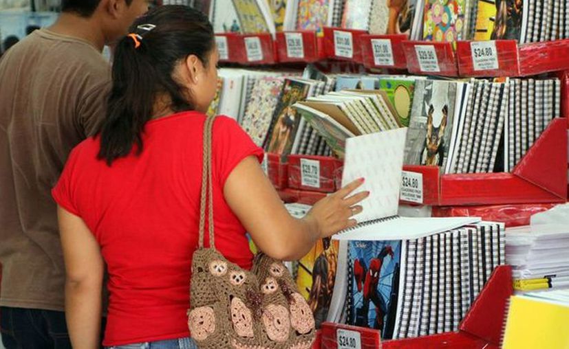 Yucatán: Suben ventas por compra de útiles escolares ‘de última hora’