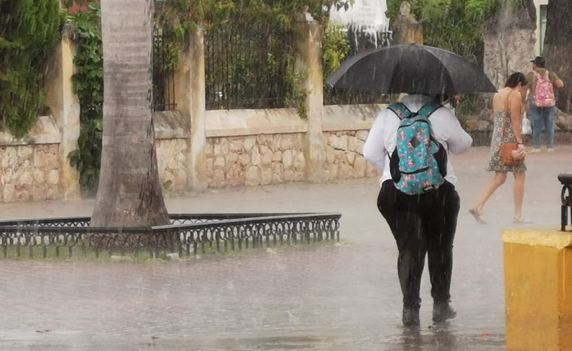 No olvides el paraguas, este sábado se esperan lluvias en Yucatán