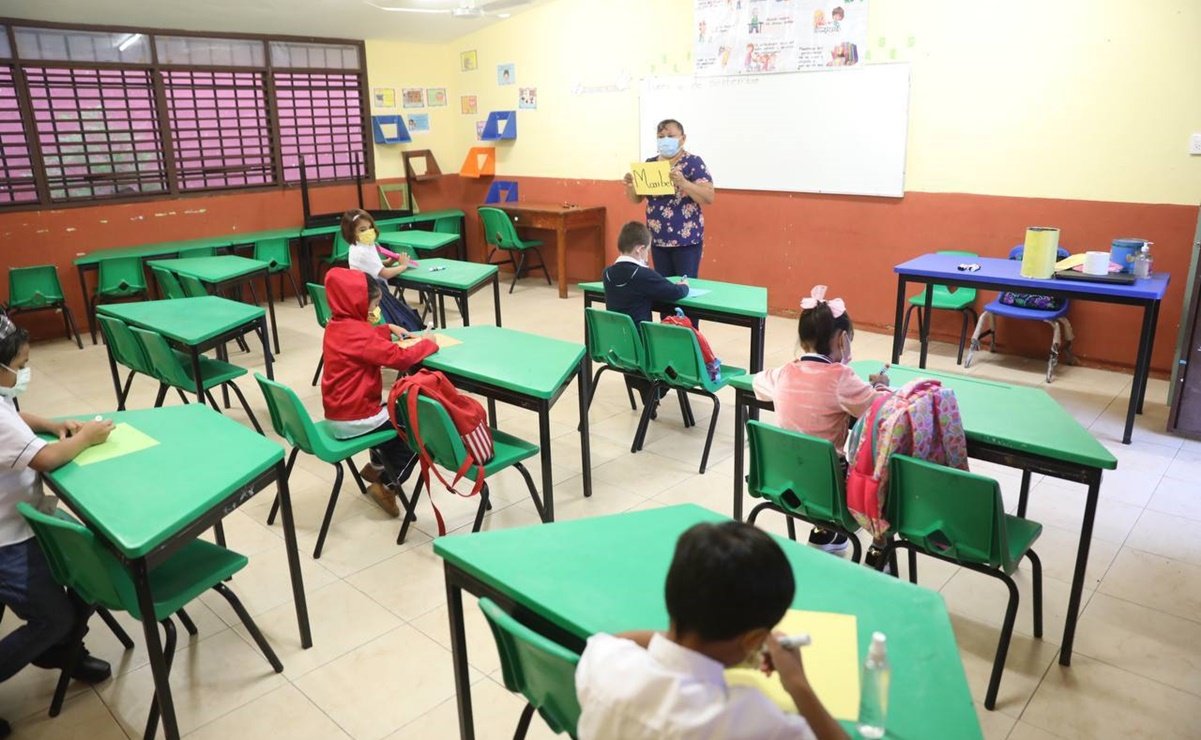 Aún no se define si habrá regreso total a clases presenciales en Yucatán