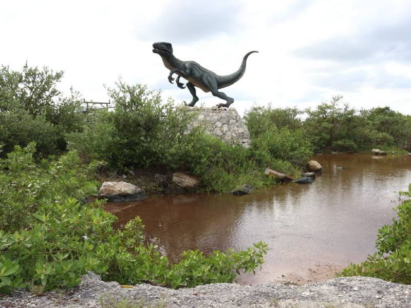 Ya falta poco para que abran el Sendero Jurásico