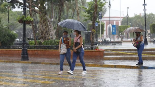 Prevén lluvias atípicas para refrescar el regreso de clases presenciales