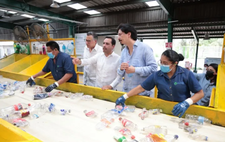 Invertirán 90 mdp para reciclaje de PET en la península de Yucatán.