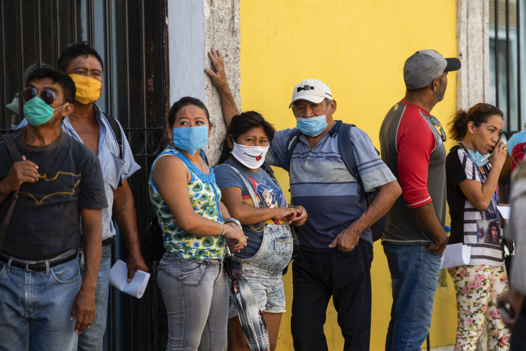 Siguen bajando los contagios de covid en Yucatan.