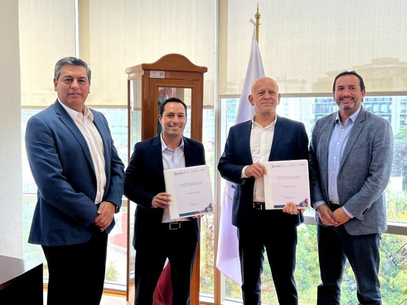 Yucatán se consolida como destino turístico al lograr el establecimiento de una nueva base operativa de Viva Aerobus en el Aeropuerto Internacional de Mérida.