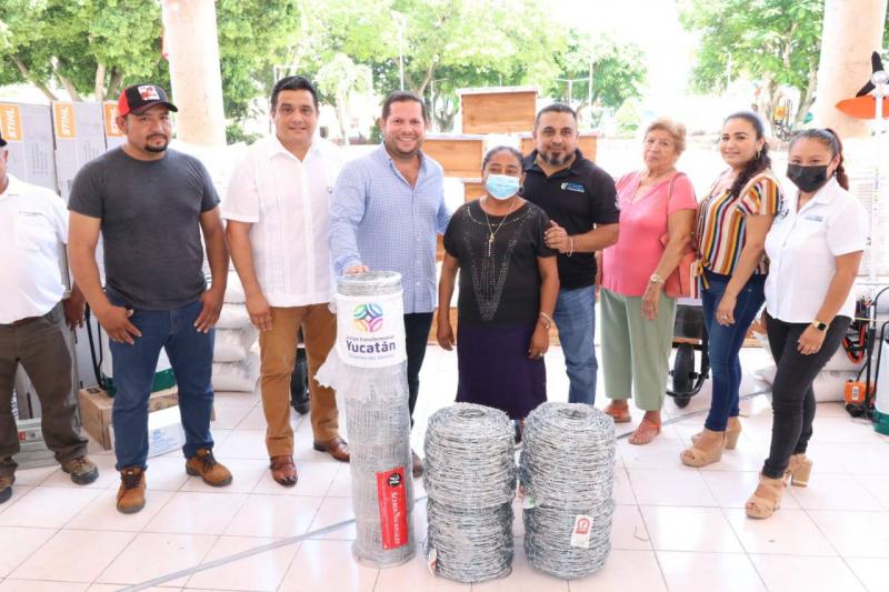 Gobierno del estado continua fortaleciendo la actividad agropecuaria.