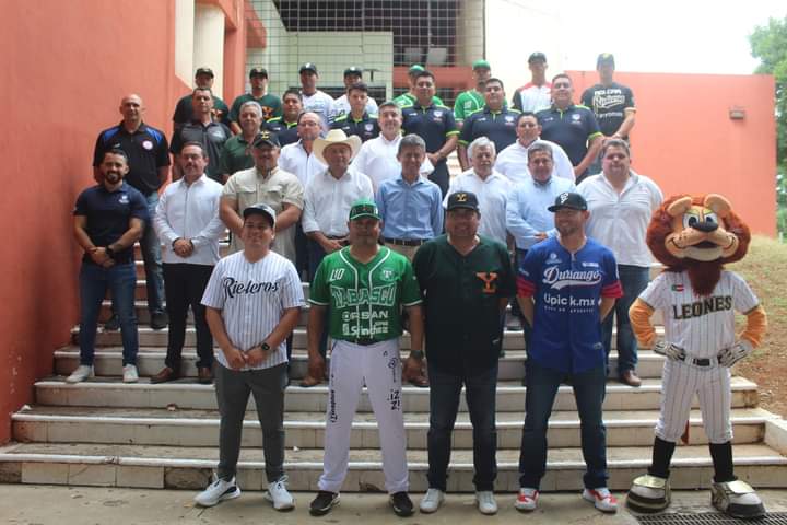 Todo listo para la liga invernal Mexicana de Beisbol.