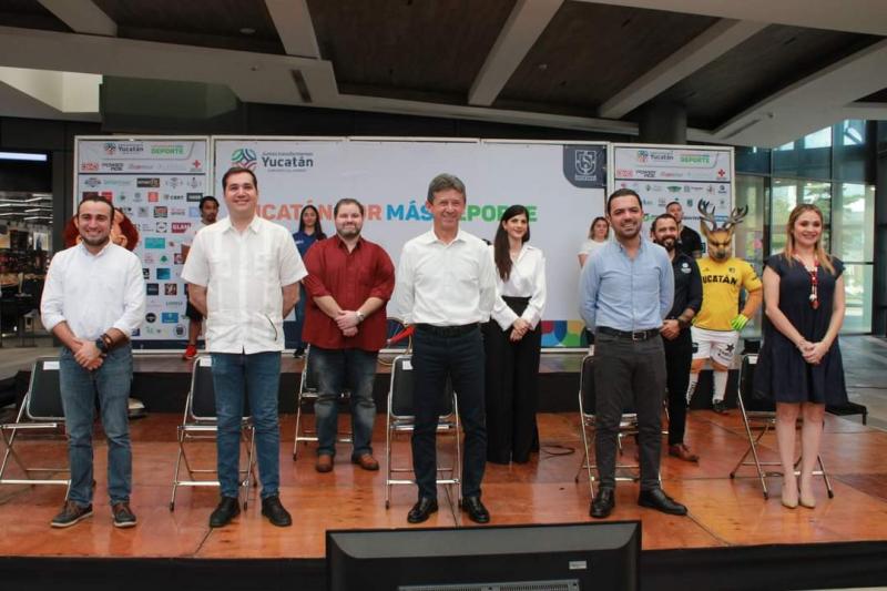 Presenta IDEY el programa Yucatan por mas deporte.