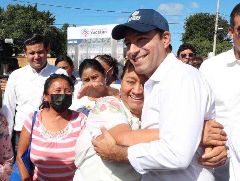 Kanasin recibe apoyo historico del Gobernador Mauricio Vila.