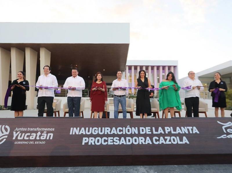 Empresa Yucateca inauguro su planta procesadora.