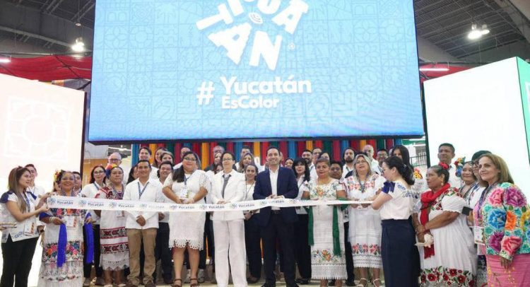 Maravillas, gastronomia y cultura de Yucatan presentes en el tianguis turistico.