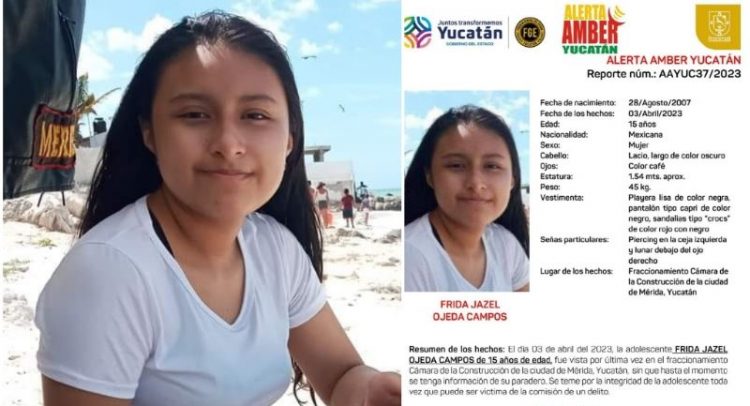 Localizan con vida a la joven Frida Jazel