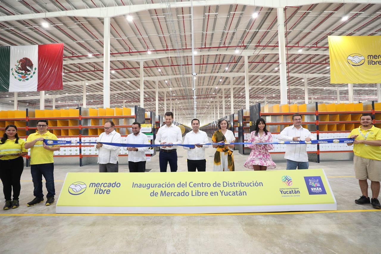 Yucatán es elegido para abrir el primer Centro de Distribución de Mercado Libre del sureste del país