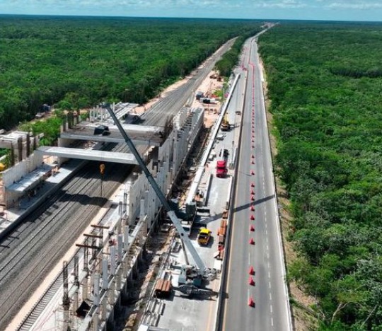 Descartan constructores crisis tras el tren maya