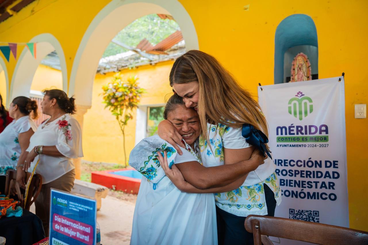 Es invaluable la contribución de las mujeres rurales en el desarrollo de Mérida y sus comisarías, reconoce Cecilia Patrón