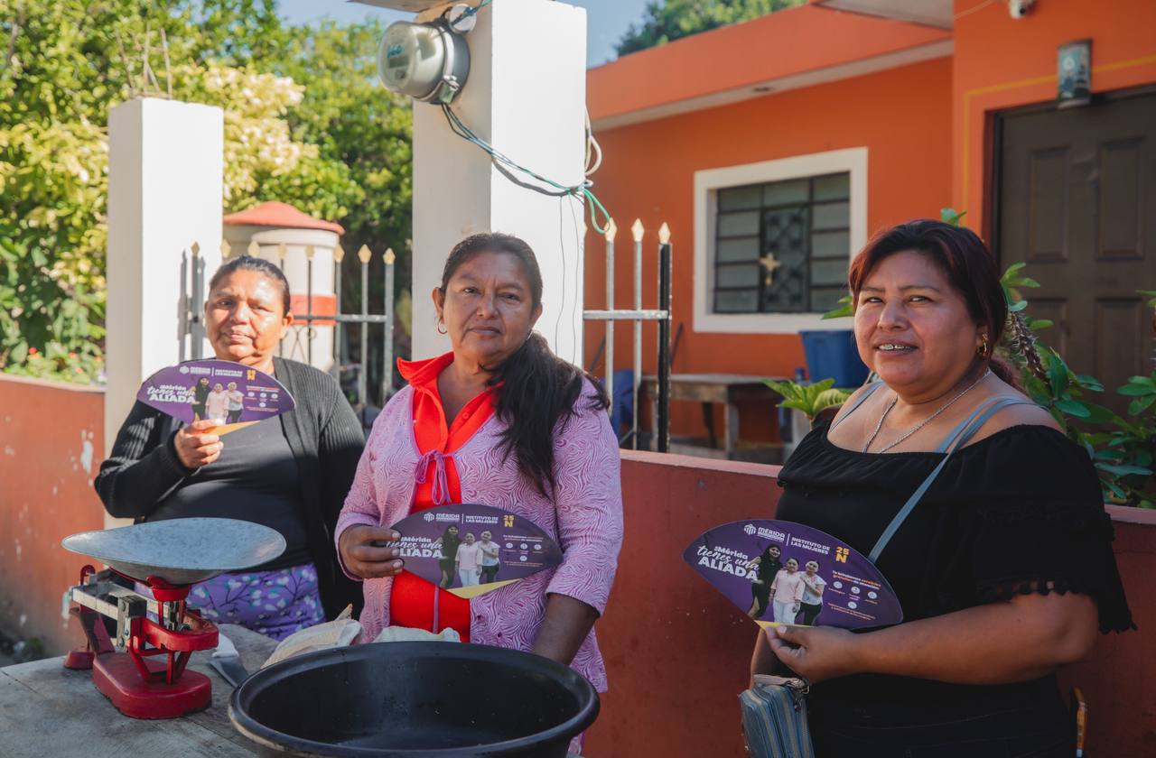 Desde el Ayuntamiento estamos ampliando la red de protección a mujeres en Mérida: Cecilia Patrón