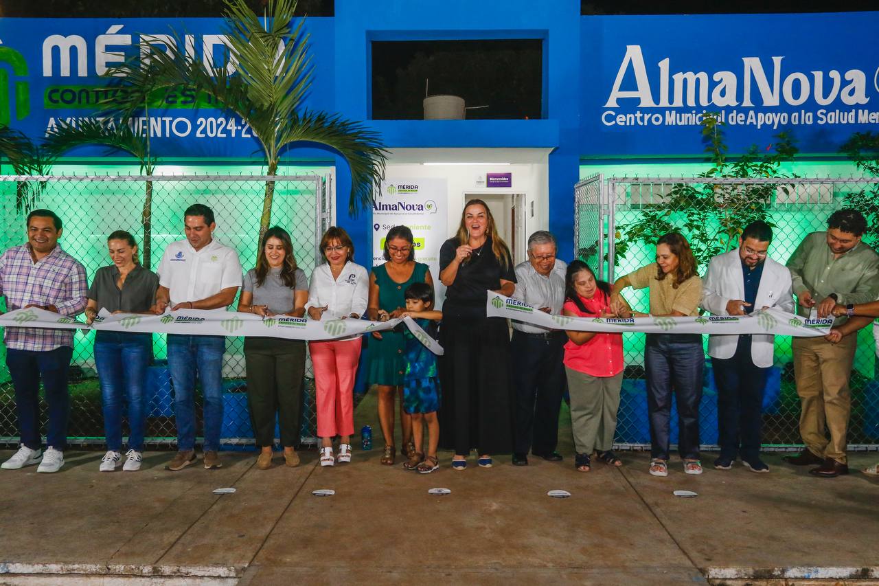 Inaugura Cecilia Patrón nuevo Centro Municipal para la Salud Mental.